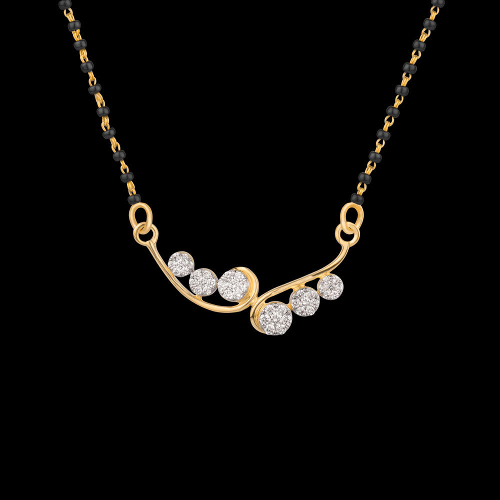 18K Yellow Gold Diamond Tanmaniya - 0.442ct VS-GH