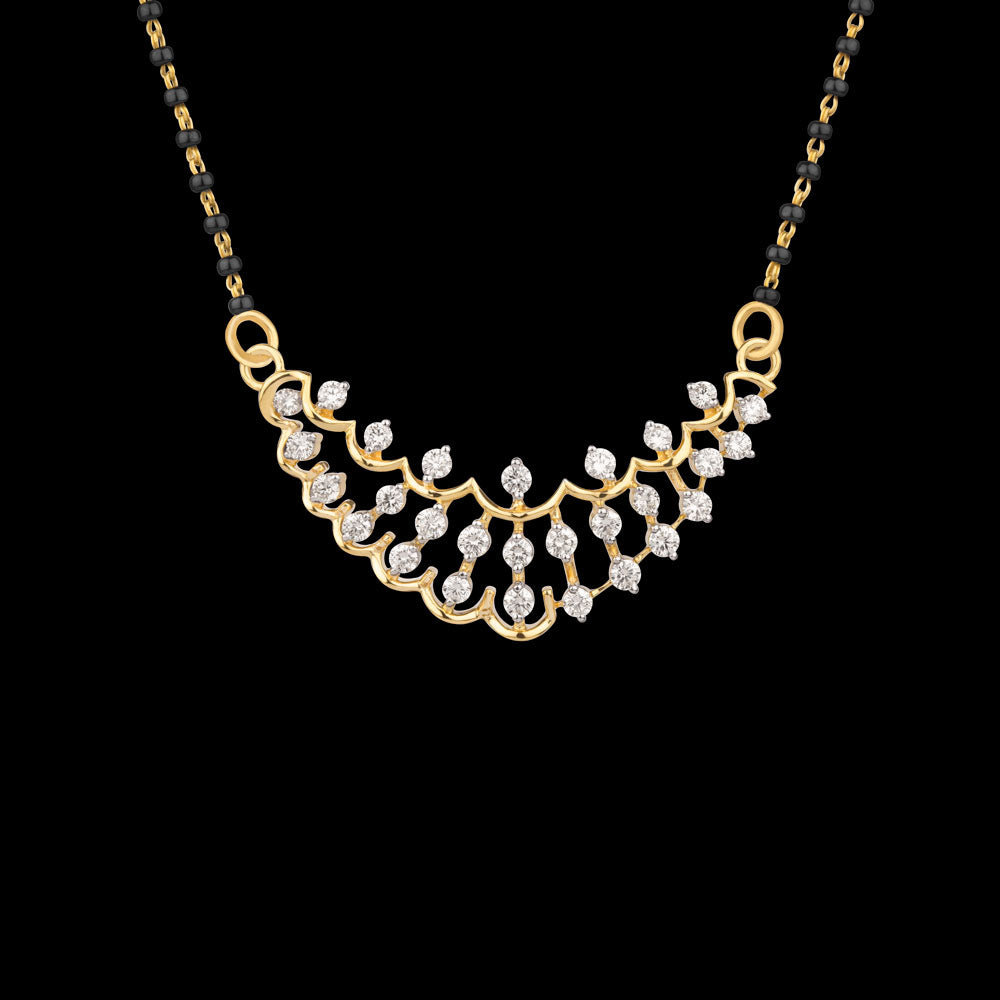 18K Yellow Gold Diamond Tanmaniya - 1.03ct VVS-VS-JK