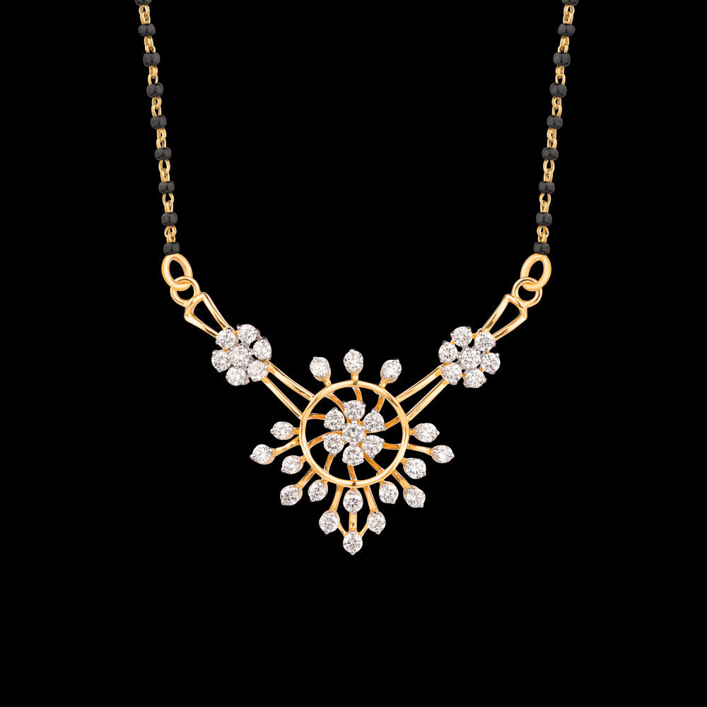 18K Yellow Gold Diamond Tanmaniya - 1.537ct VVS-VS-GHI