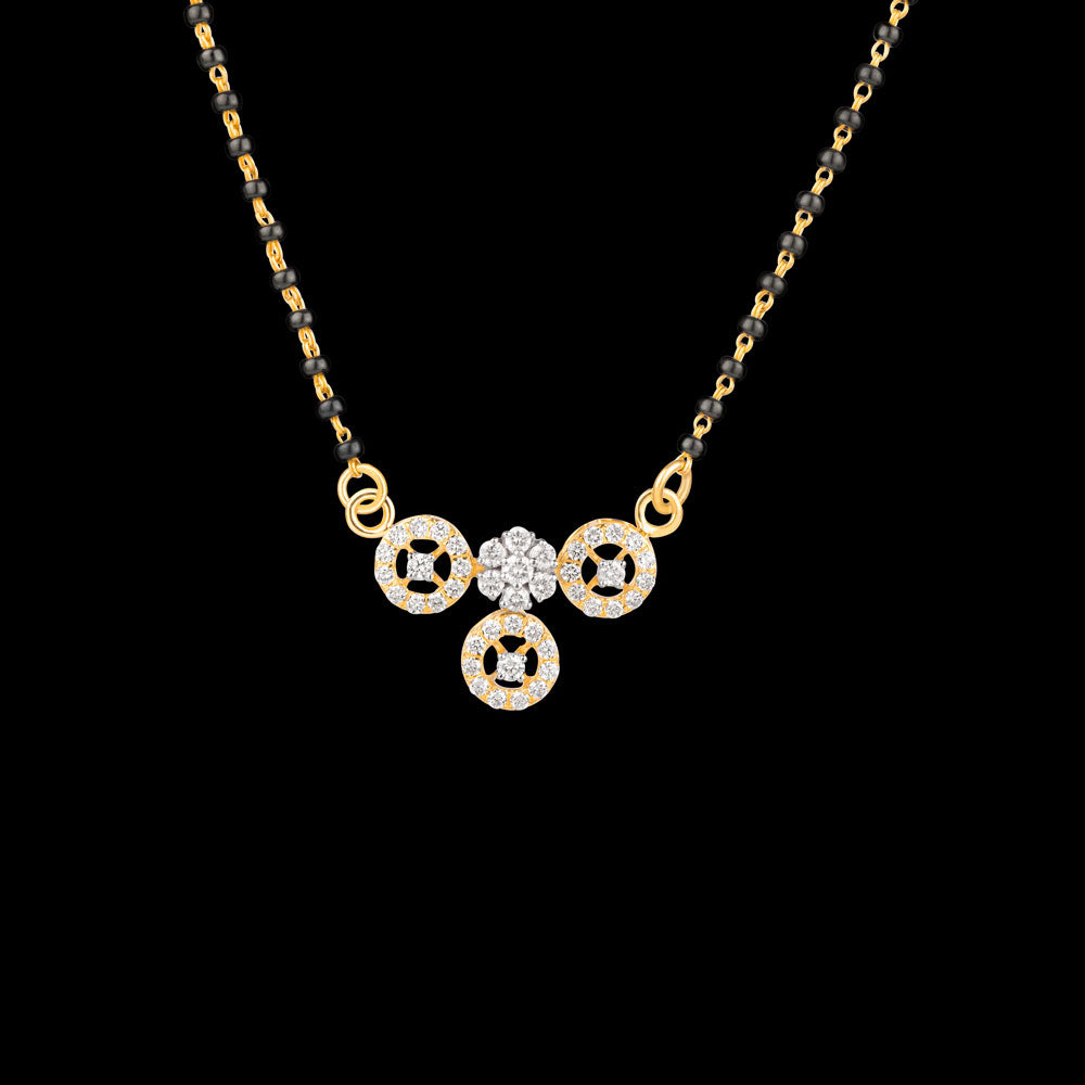 18K Yellow Gold Diamond Tanmaniya - 0.63ct VVS-VS-GH