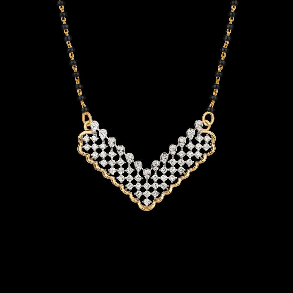 18K Yellow Gold Diamond Tanmaniya - 1.41ct VVS-VS-GH