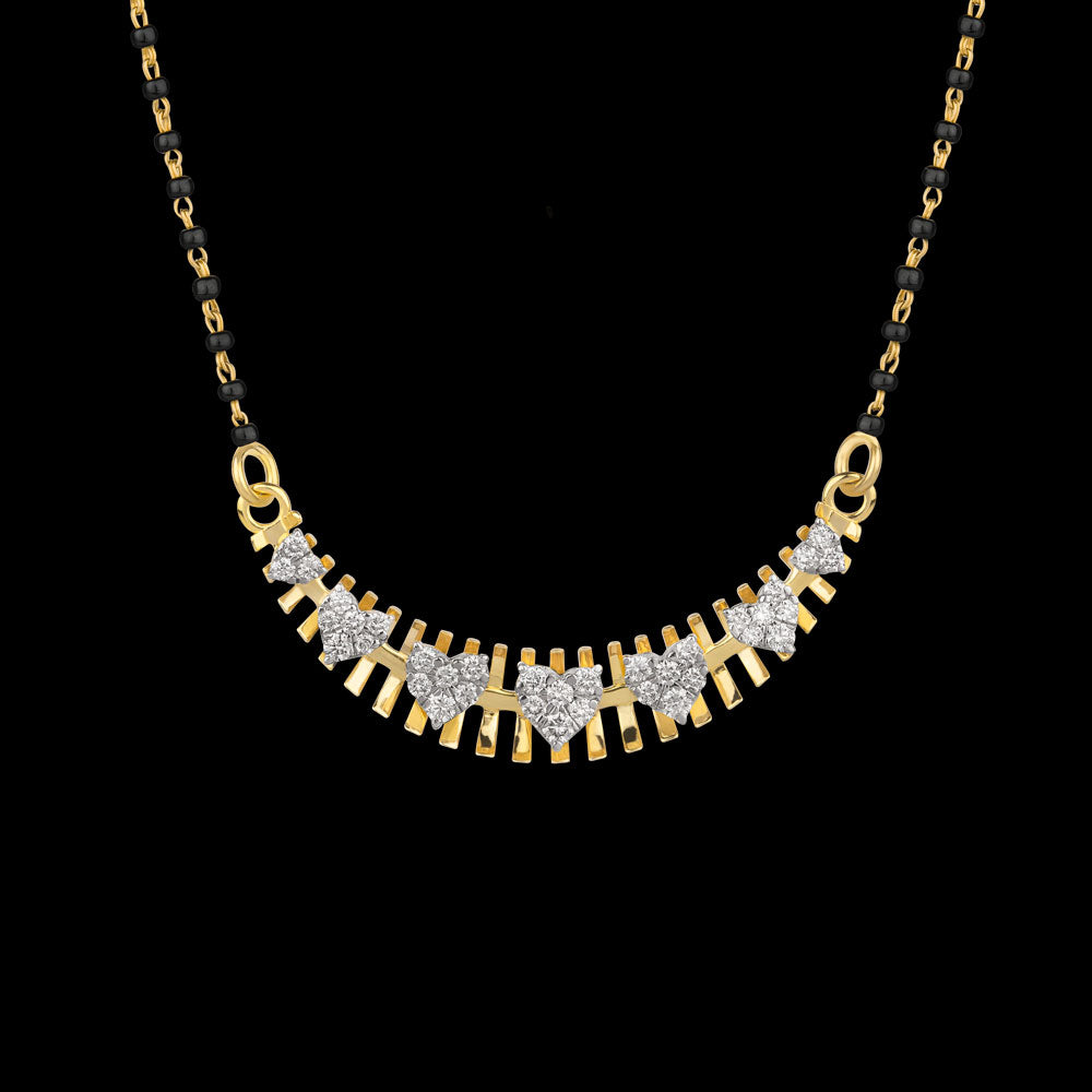 18K Yellow Gold Diamond Tanmaniya - 0.78ct VVS-VS-GH