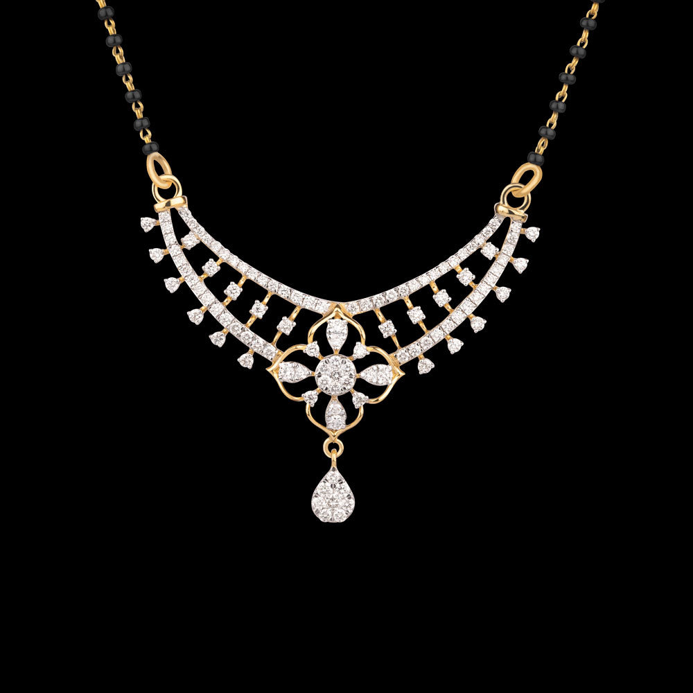 18K Yellow Gold Diamond Tanmaniya - 1.19ct VVS-VS-GH
