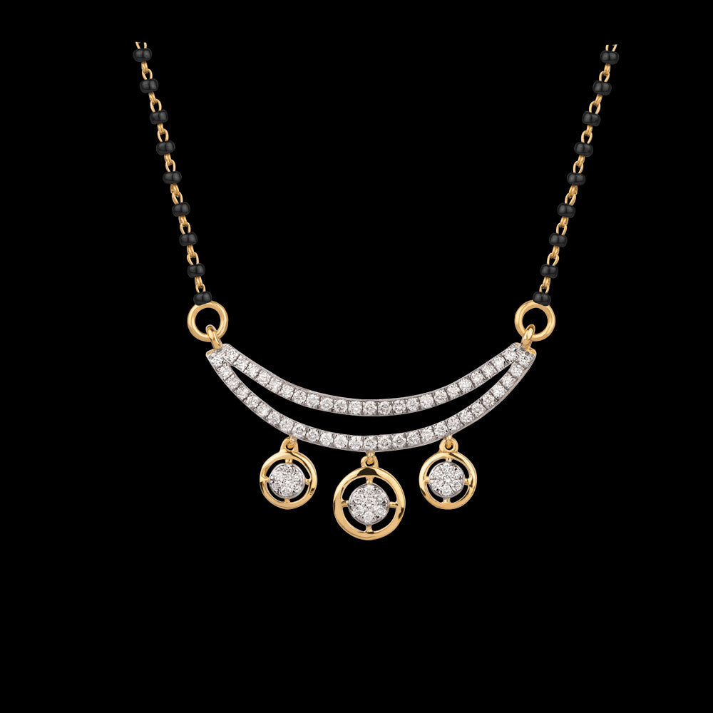 18K Yellow Gold Diamond Tanmaniya - 0.76ct VVS-VS-GH
