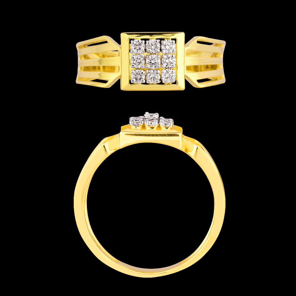 14K Rose Gold Diamond Jewellery - 0.292ct VVS-VS-HI