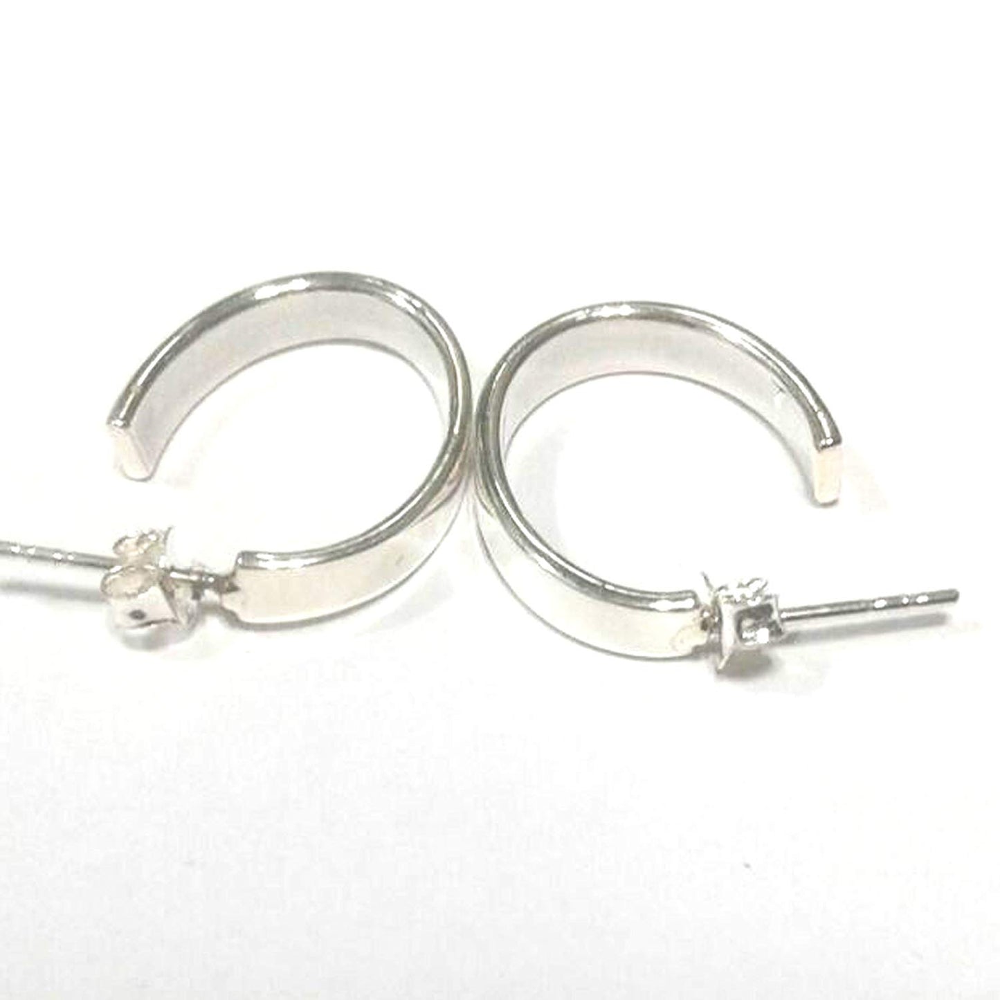 atjewels .925 Sterling Silver Hoop Earrings For Girl's and Women's For MOTHER'S DAY SPECIAL OFFER - atjewels.in