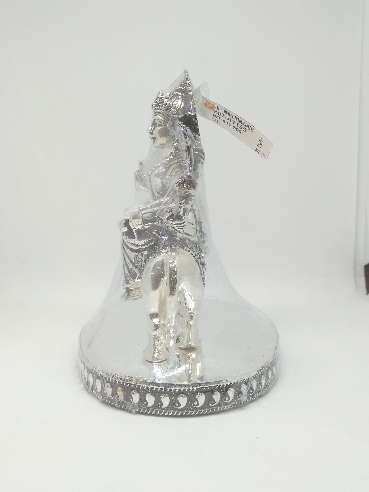 925 Sterling Silver Goddess Durga Idol in pure Silver - atjewels.in
