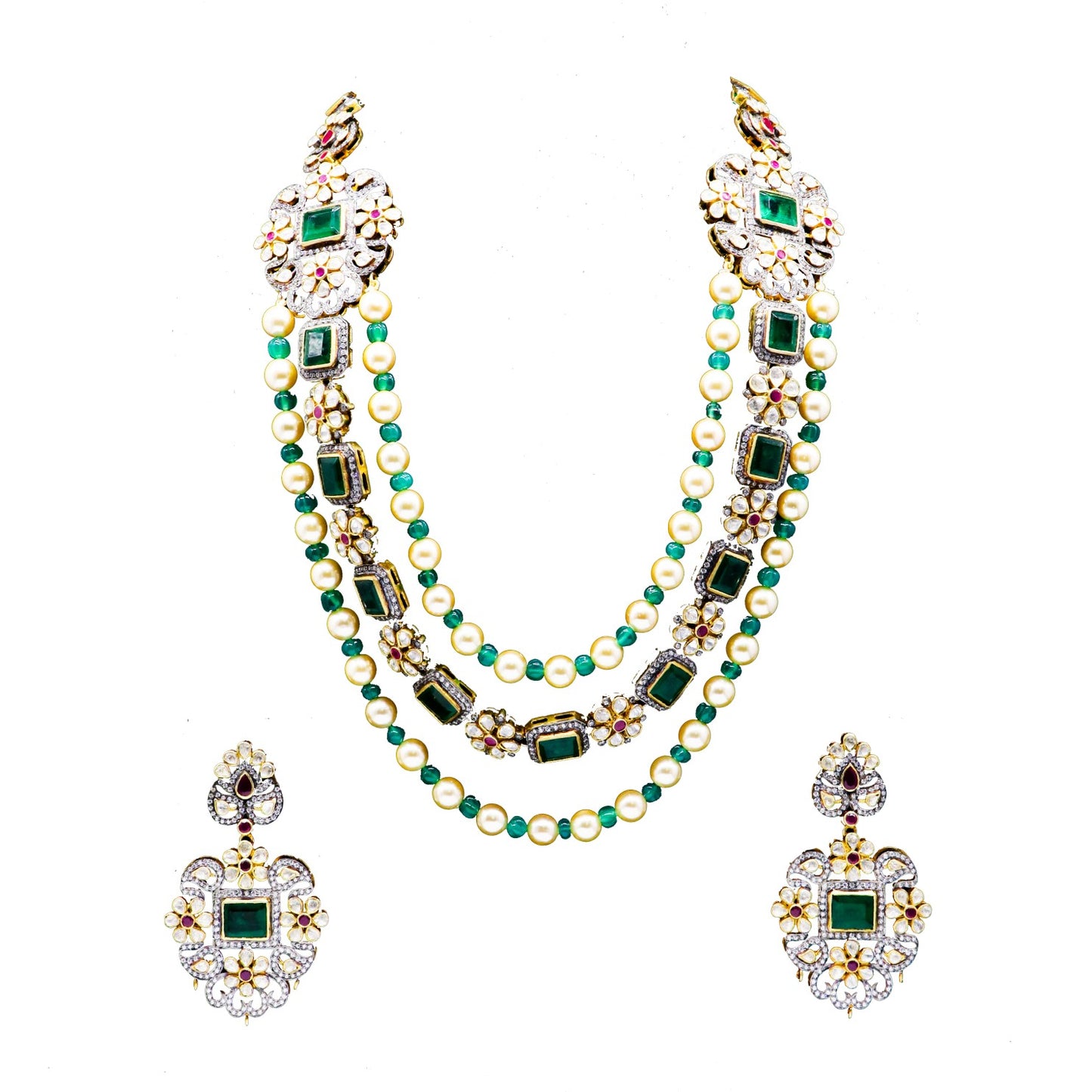 Triveni sterling silver neckpiece