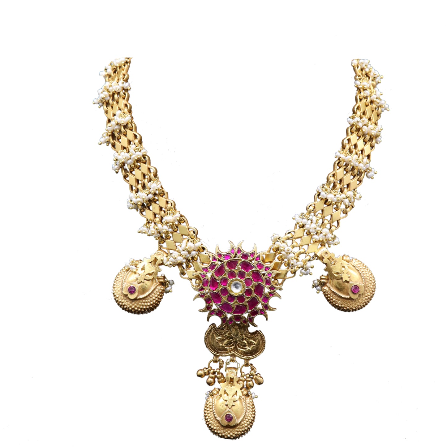 Triveni Sterling Silver Nacklace