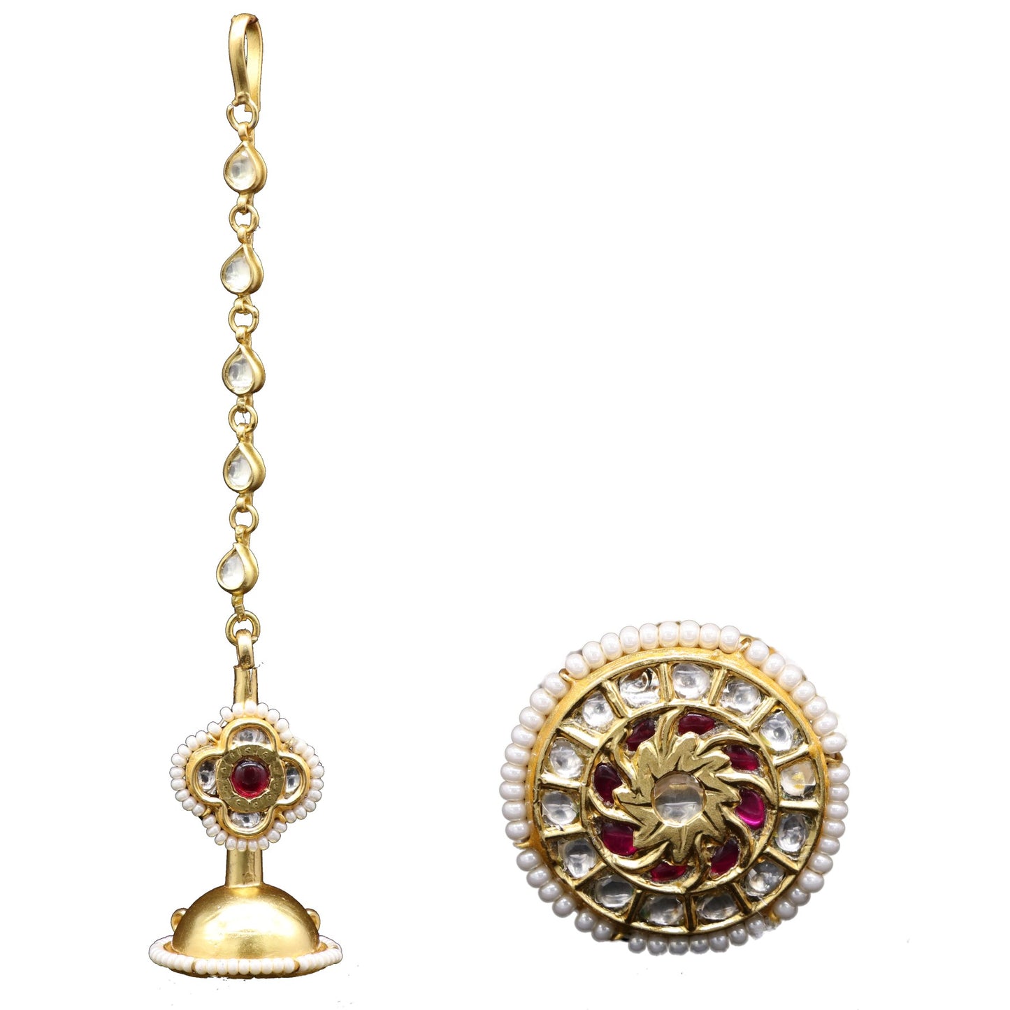 Triveni Sterling Silver Mang Tika