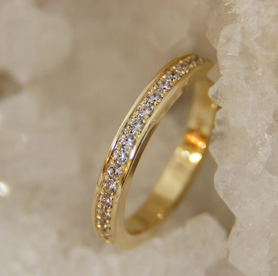 0.30 CT 925 Sterling Silver Round Cut Diamond Unisex Engagement Ring