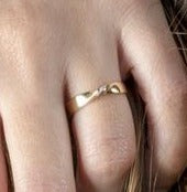 0.33 CT Round Cut Diamond 925 Sterling Silver Unisex Anniversary Ring Birthday Gift For