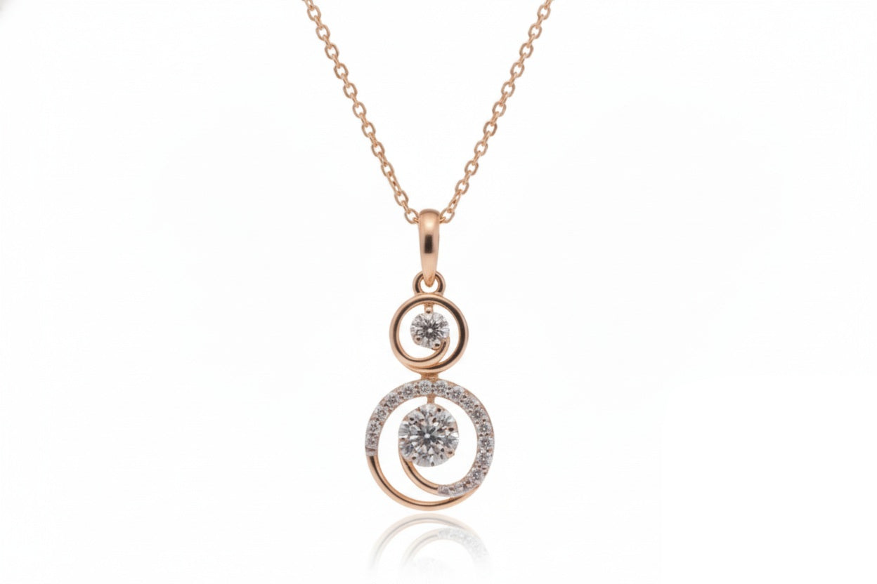 SET  | 9K Gold | IGI Certified Real Diamond | BIS Hallmarked | for Her | Everyday Luxury | Valentine’s & Celebrations