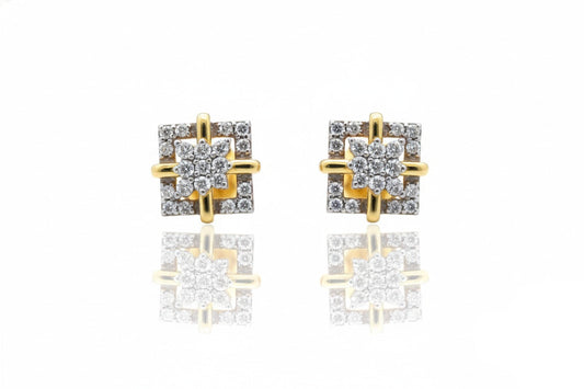 TOPS | 9K Gold | IGI Certified Real Diamond | BIS Hallmarked | for Her | Versatile Gift Choice | Festive & Everyday Styling