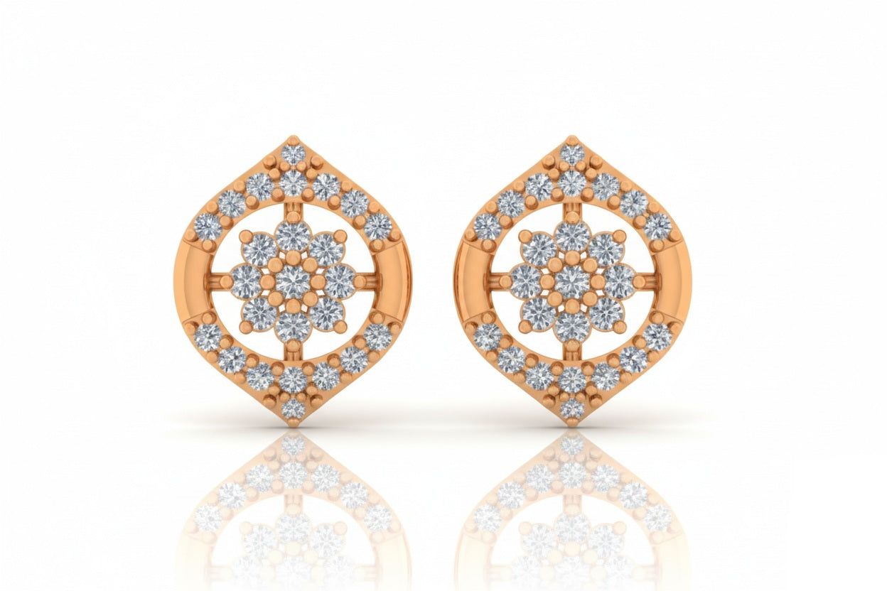 TOPS | 9K Gold | IGI Certified Real Diamond | BIS Hallmarked | for Women | Versatile Gift Choice | Birthday & Anniversary Gift