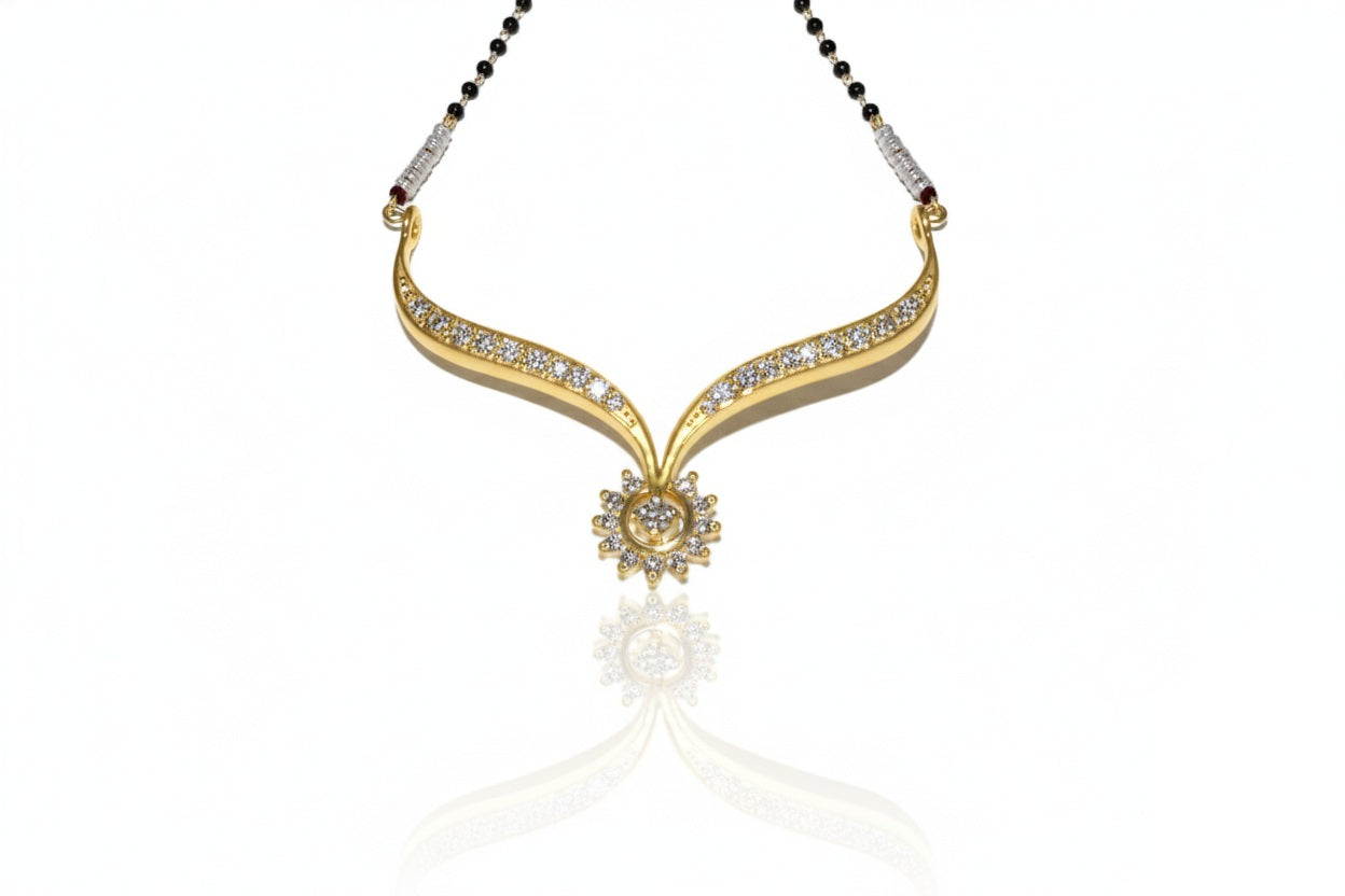 PENDANT | 9K Gold | IGI Certified Real Diamond | BIS Hallmarked | for Her | Modern Classic | Valentine’s & Celebrations