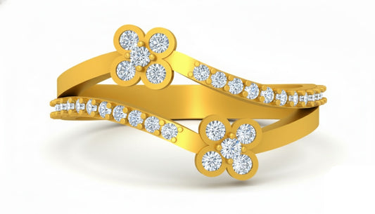 RING | 9K Gold | IGI Certified Real Diamond | BIS Hallmarked | for Her | Versatile Gift Choice | Valentine’s & Celebrations