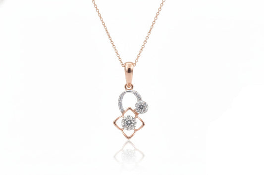 PENDANT | 9K Gold | IGI Certified Real Diamond | BIS Hallmarked | Women’s Ring | Versatile Gift Choice | Anniversary & Special Occasions