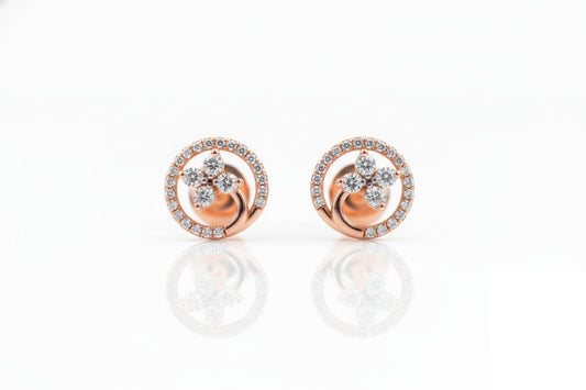 TOPS | 9K Gold | IGI Certified Real Diamond | BIS Hallmarked | Women’s Tops | Elegant Daily Wear | Valentine’s & Celebrations