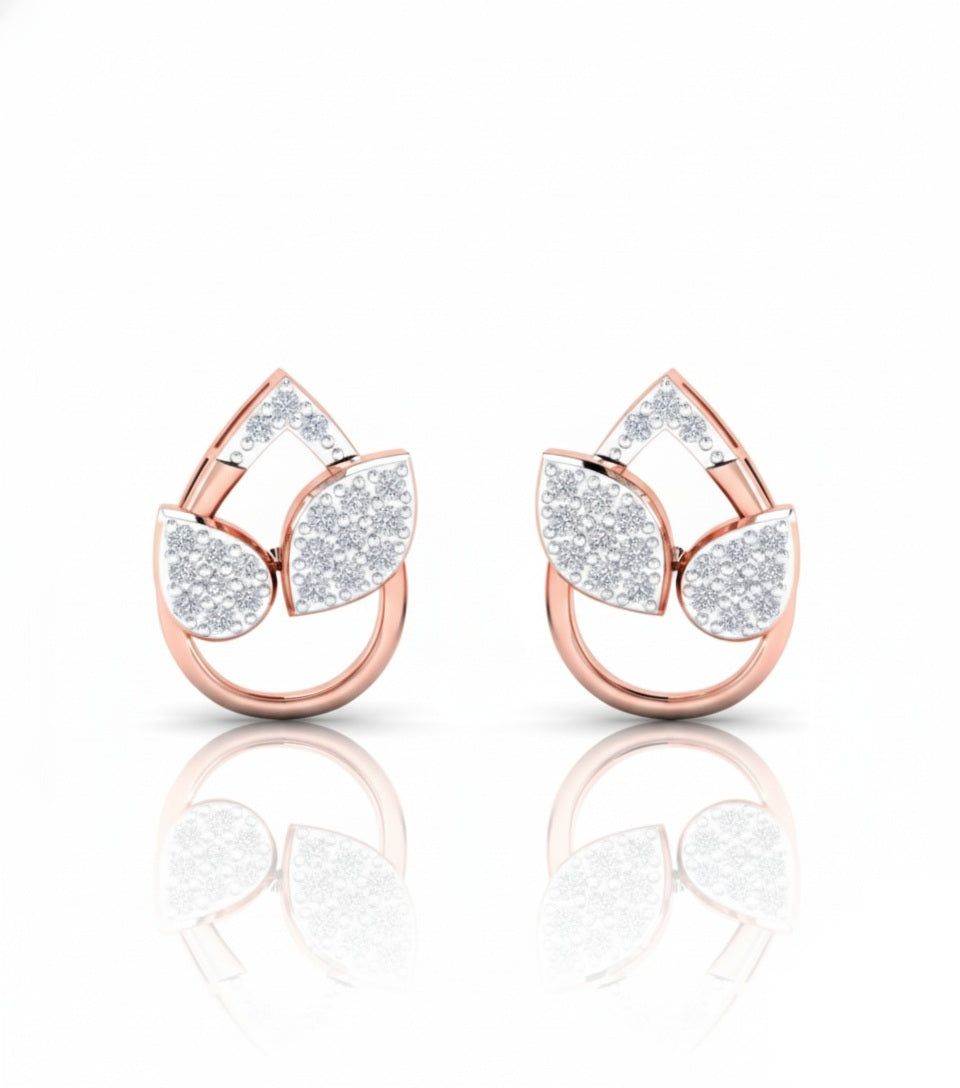 TOPS | 9K Gold | IGI Certified Real Diamond | BIS Hallmarked | Women’s Tops | Minimal Designer Piece | Valentine’s & Celebrations