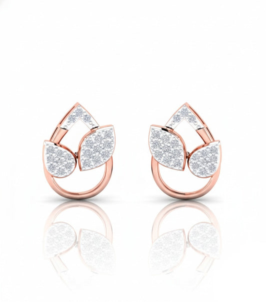 TOPS | 9K Gold | IGI Certified Real Diamond | BIS Hallmarked | Women’s Tops | Minimal Designer Piece | Valentine’s & Celebrations