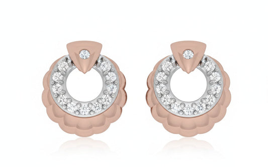 TOPS | 9K Gold | IGI Certified Real Diamond | BIS Hallmarked | for Women | Elegant Daily Wear | Birthday & Anniversary Gift