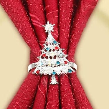 1 Ct Round cut Diamond Red,Blue Sapphire 14K White Gold Over Promise Merry Christmas Ring 925 Sterling Silver