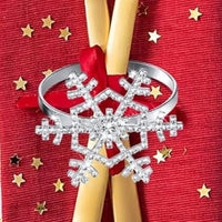 1 Ct Round Cut Diamond 14K White Gold Over Christmas Holder Promise Ring 925 Sterling Silver