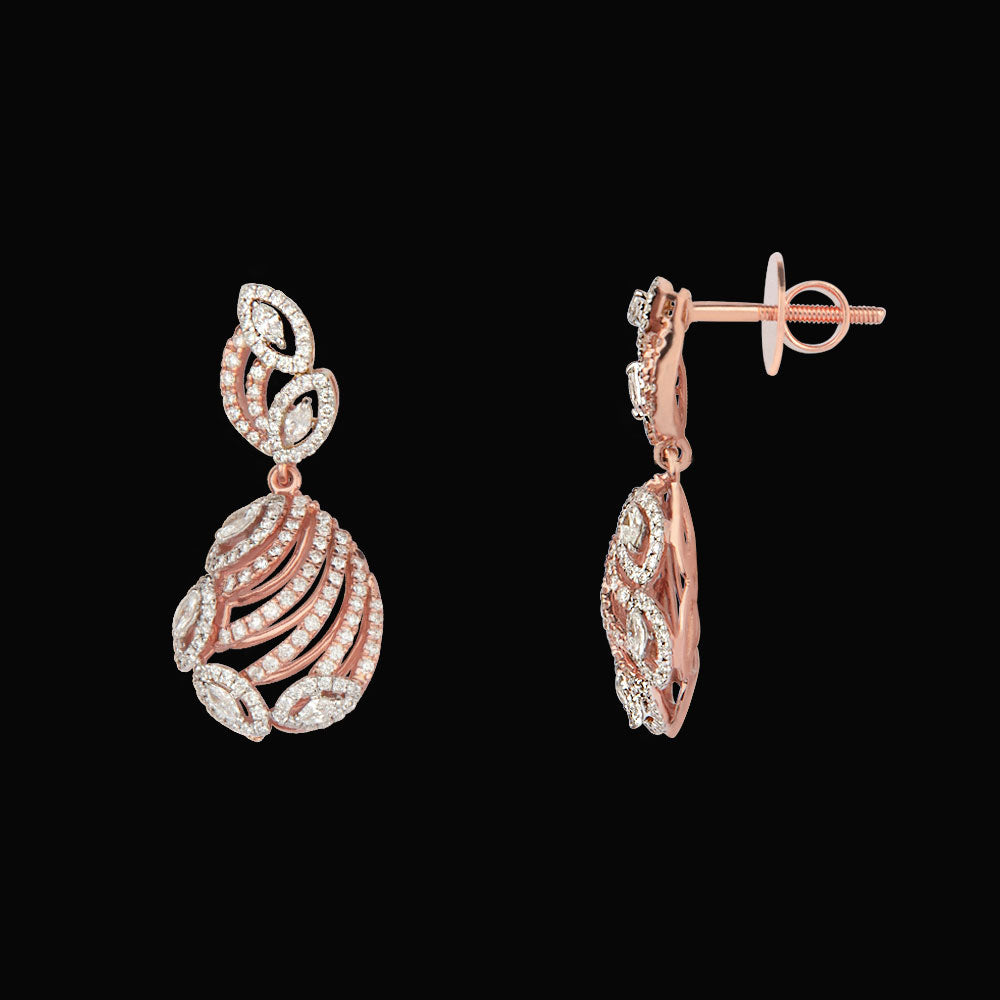 14K Rose Gold Diamond Jewellery - 1.5ct VS-SI-FG