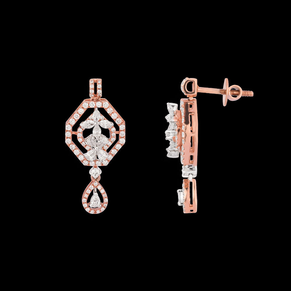 14K Rose Gold Diamond Jewellery - 1.1ct VS-FG