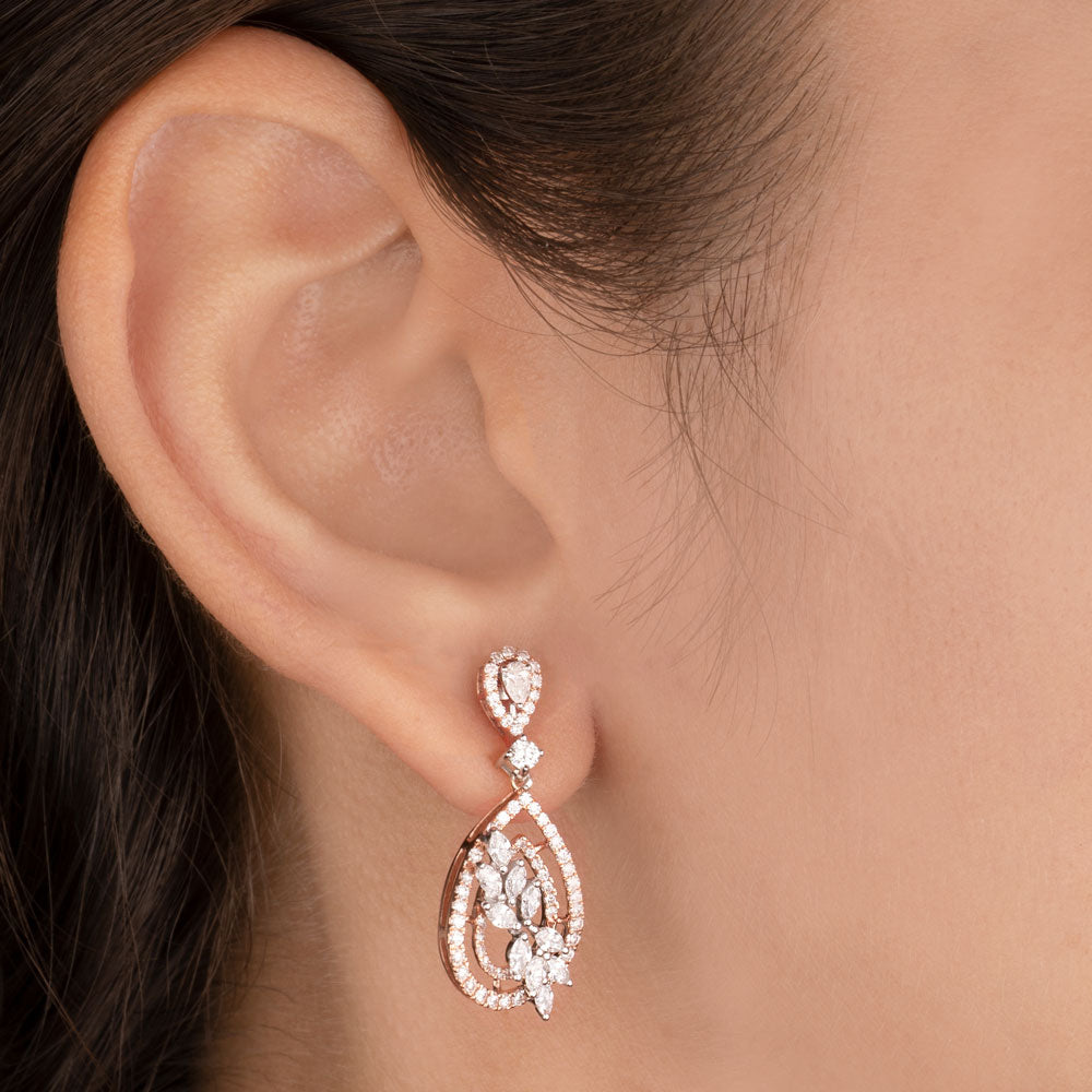 14K Rose Gold Diamond Jewellery - 1.45ct VS-FG
