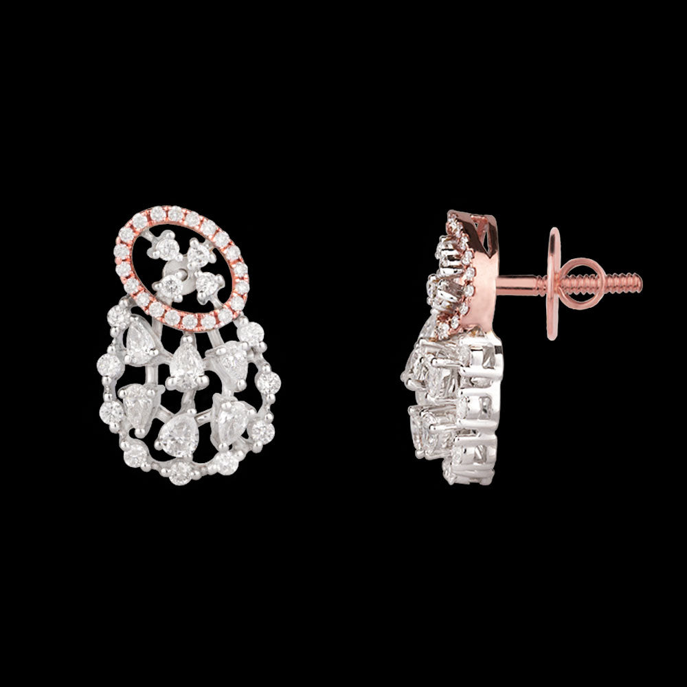14K Rose Gold Diamond Jewellery - 1.08ct VS-FG