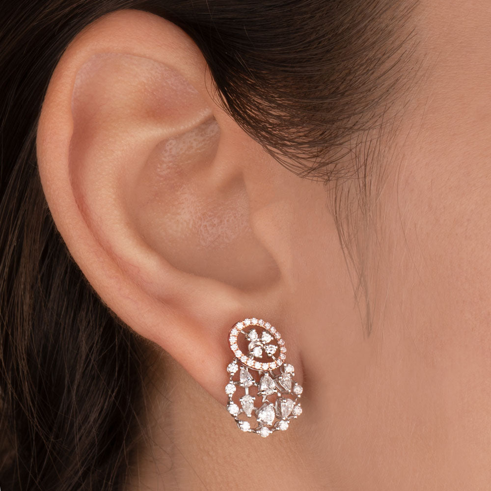14K Rose Gold Diamond Jewellery - 1.08ct VS-FG