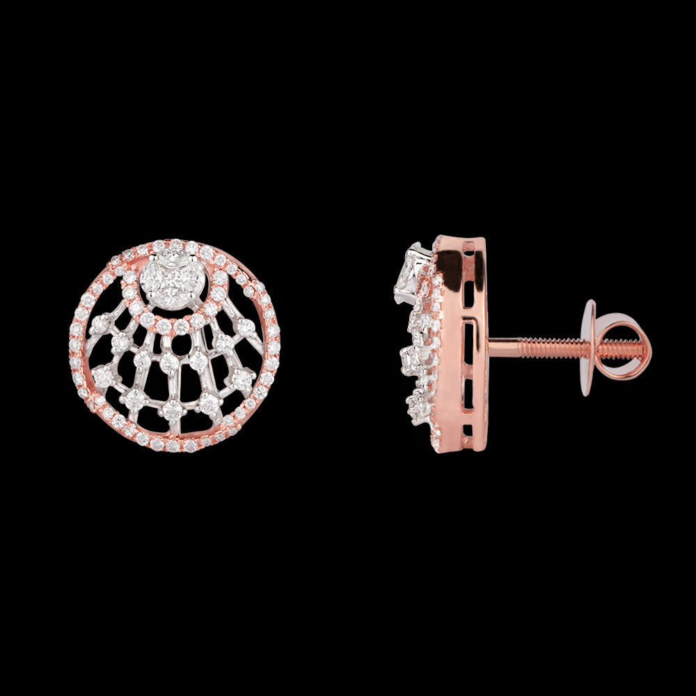 14K Rose Gold Diamond Jewellery - 0.84ct VS-FG
