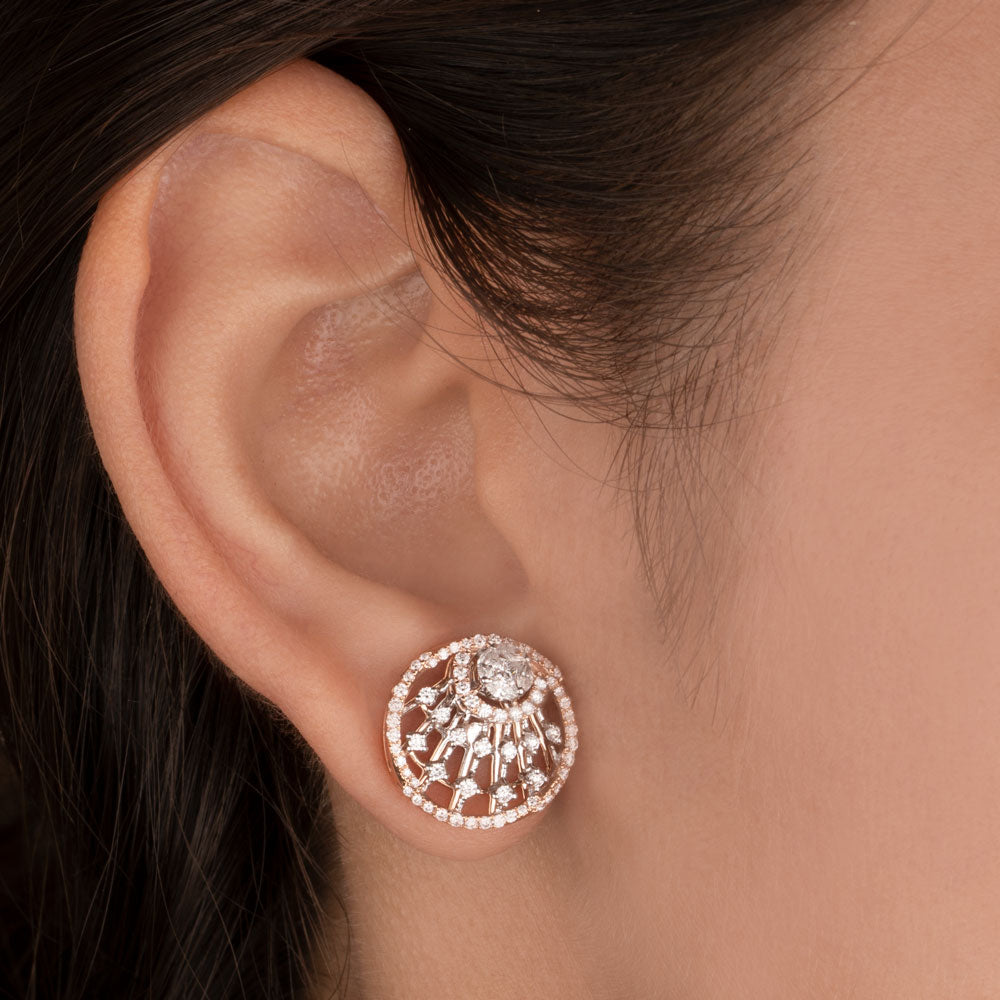 14K Rose Gold Diamond Jewellery - 0.84ct VS-FG