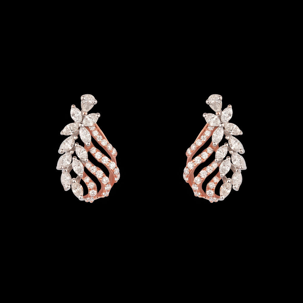 14K Rose Gold Diamond Jewellery - 0.92ct VS-FG