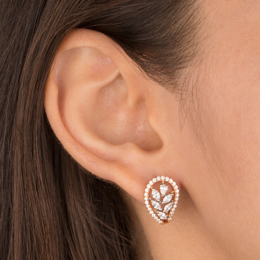 18K Rose Gold Diamond Jewellery - 0.95ct VS-SI-FG