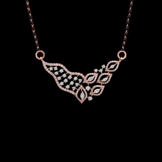 18K Rose Gold Diamond Tanmaniya - 0.95ct VS-FG