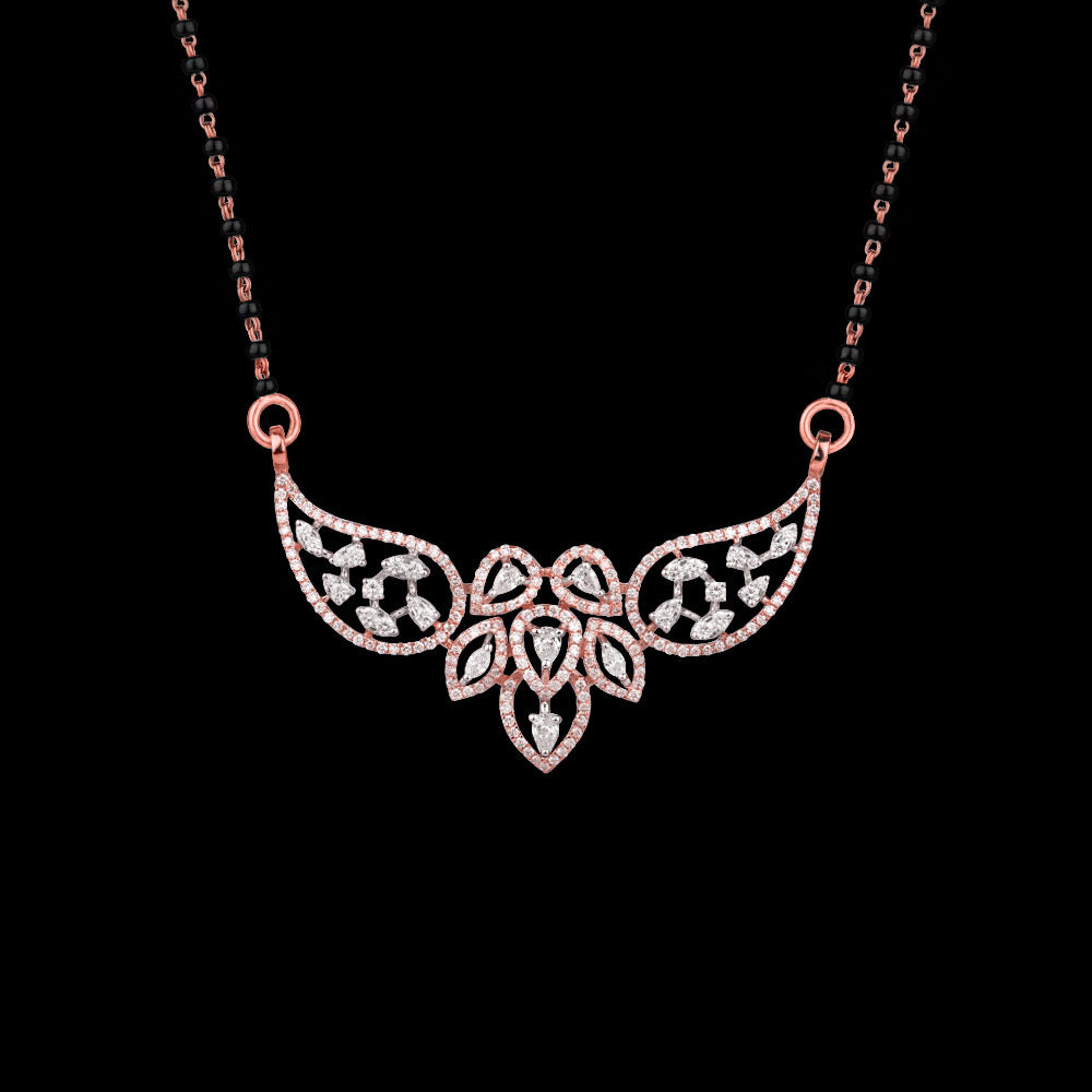 14K Rose Gold Diamond Tanmaniya - 1.05ct VS-FG