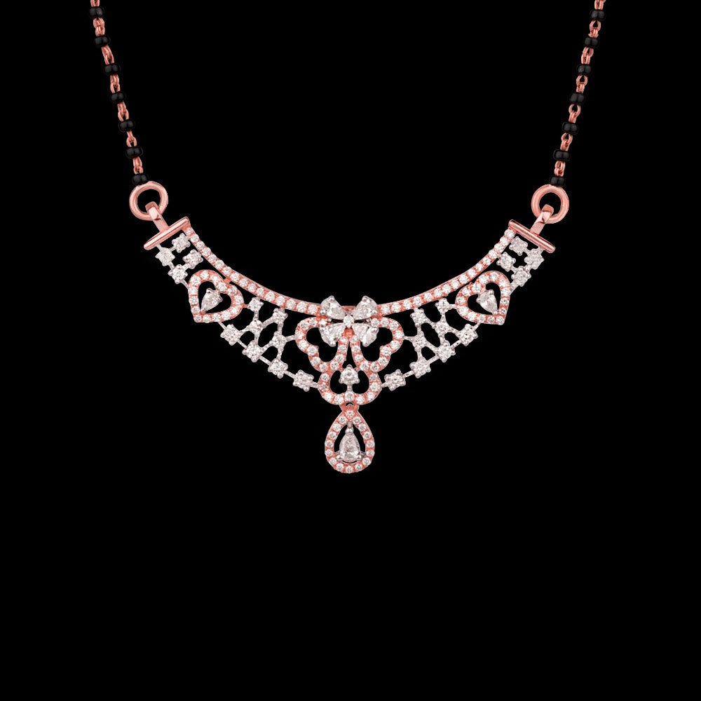 18K Rose Gold Diamond Tanmaniya - 1.32ct VS-SI-FG