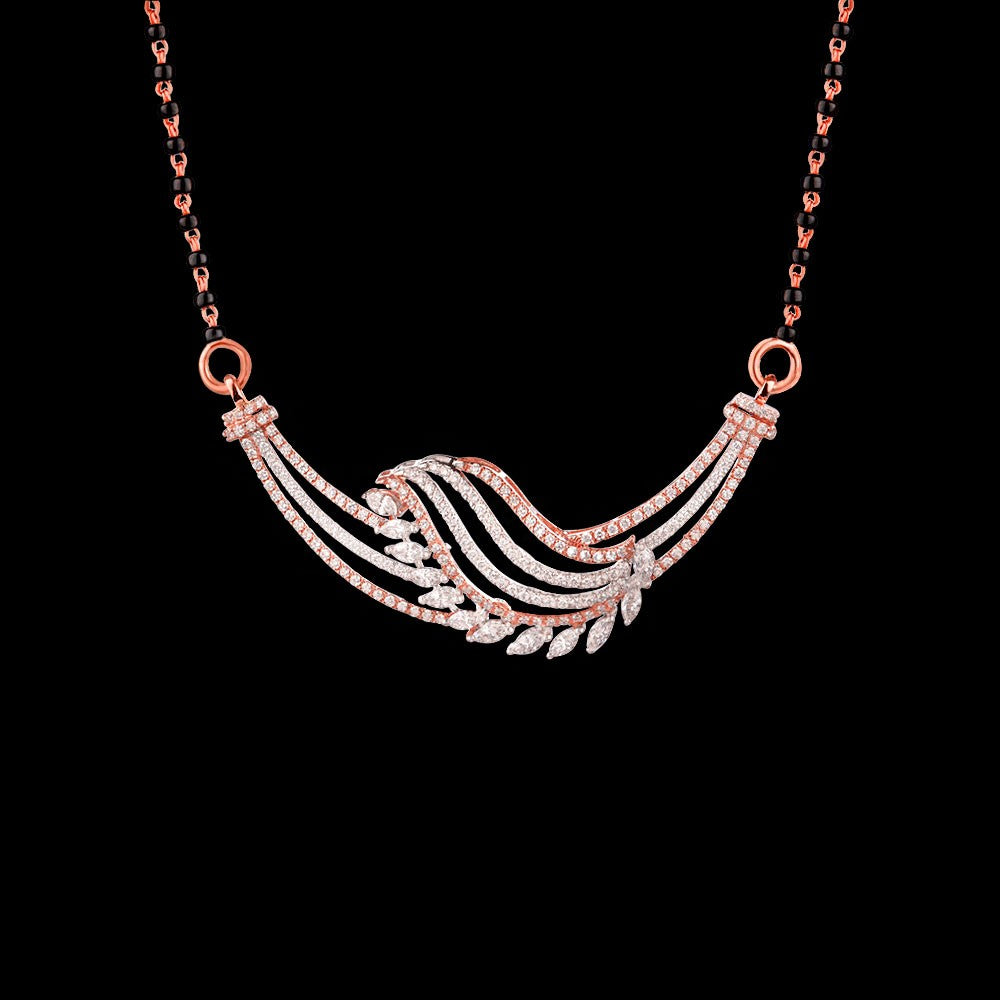 14K Rose Gold Diamond Tanmaniya - 0.92ct VS-FG