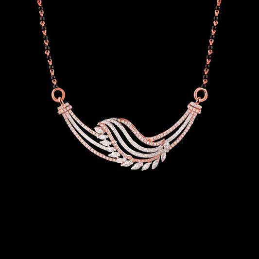 14K Rose Gold Diamond Tanmaniya - 0.92ct VS-FG