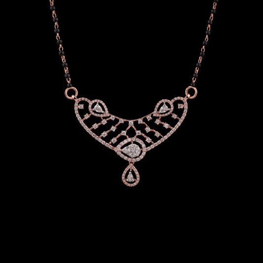 18K Rose Gold Diamond Tanmaniya - 1.02ct VS-FG