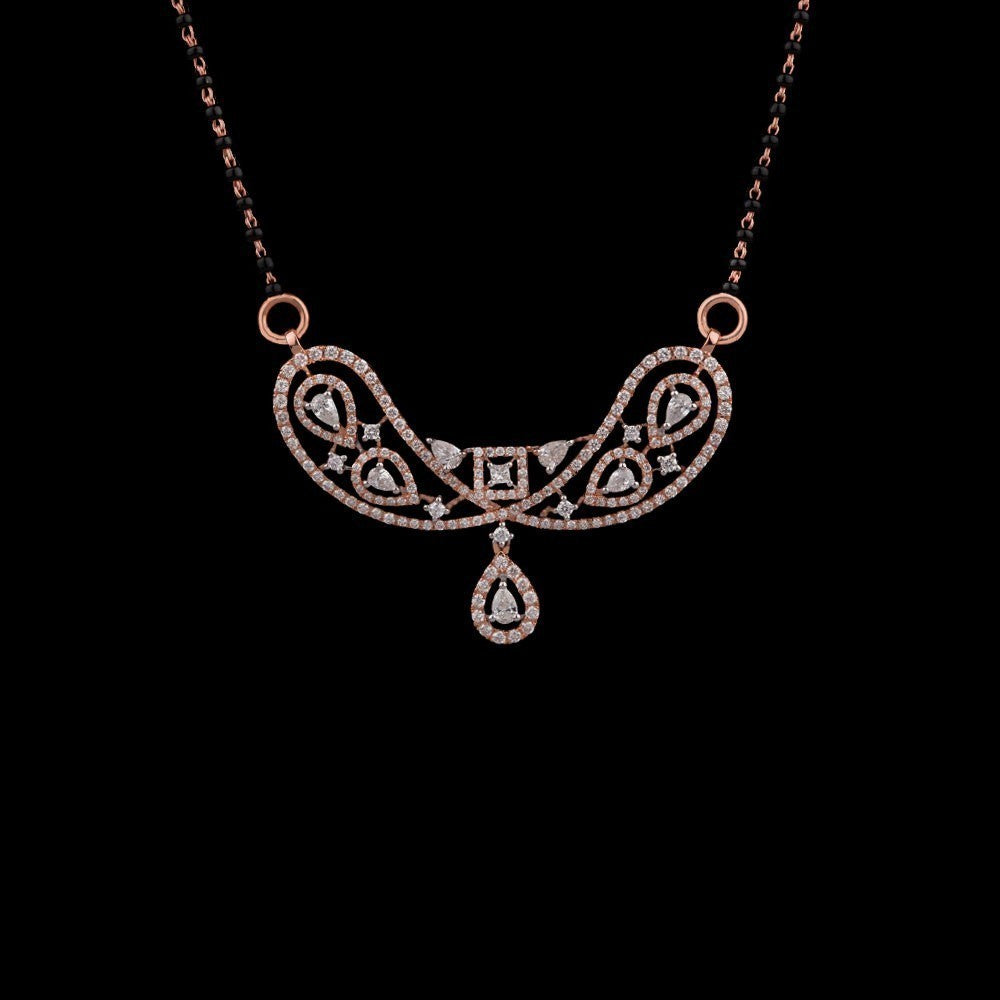18K Rose Gold Diamond Tanmaniya - 1.15ct VS-FG