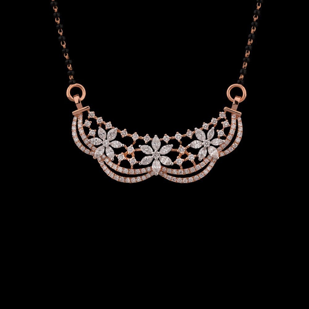 18K Rose Gold Diamond Tanmaniya - 1.66ct VS-SI-FG