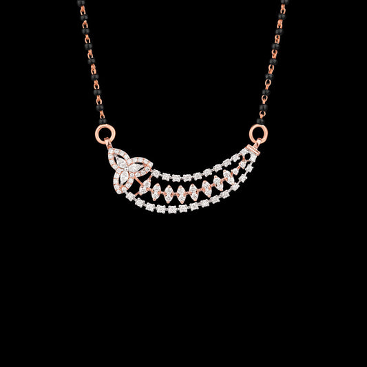 14K Rose Gold Diamond Tanmaniya - 0.67ct VS-FG