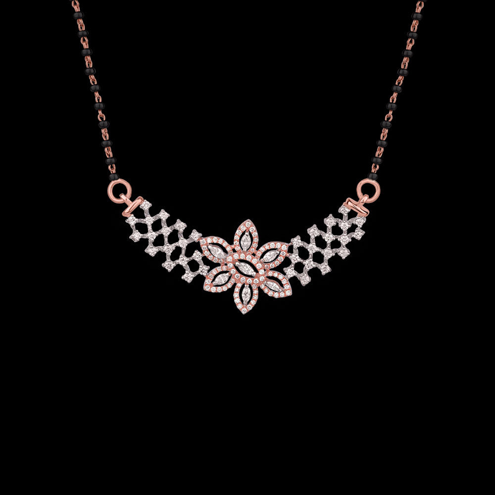 14K Rose Gold Diamond Tanmaniya - 1.03ct VS-FG