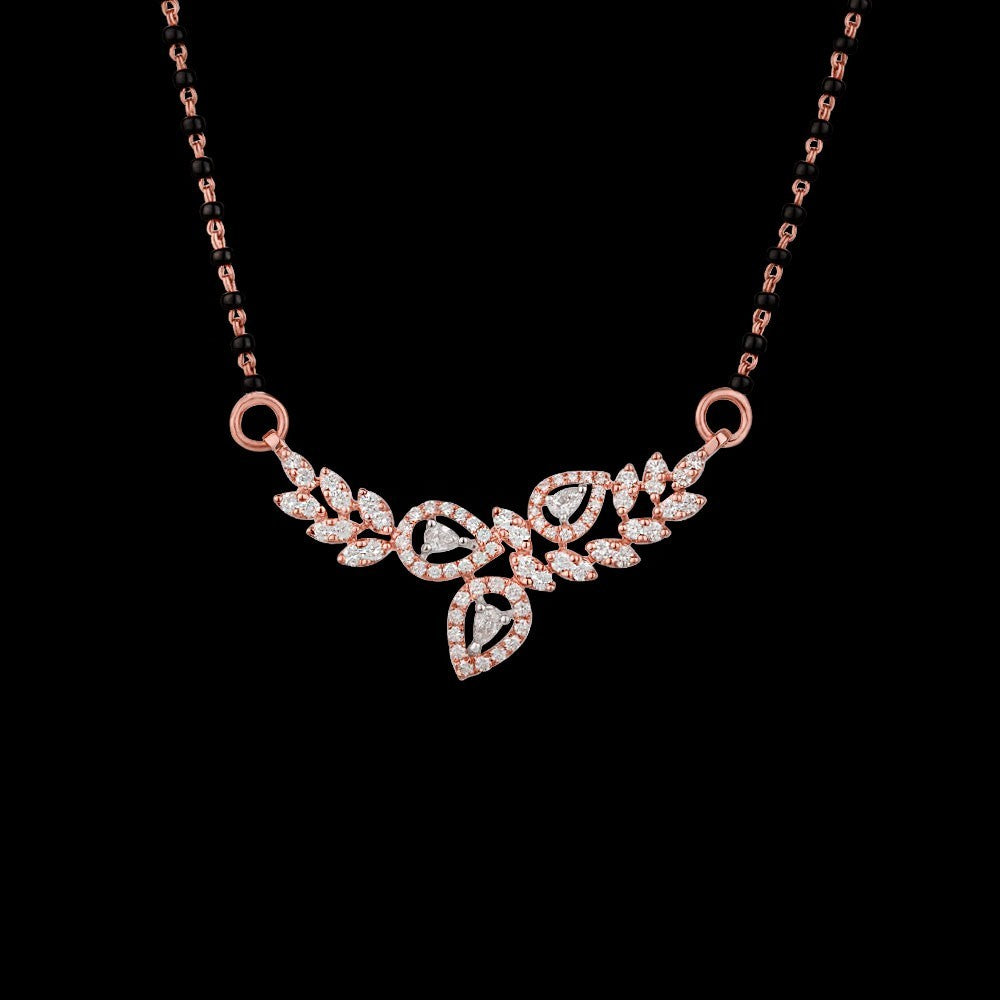 14K Rose Gold Diamond Tanmaniya - 0.74ct VS-FG