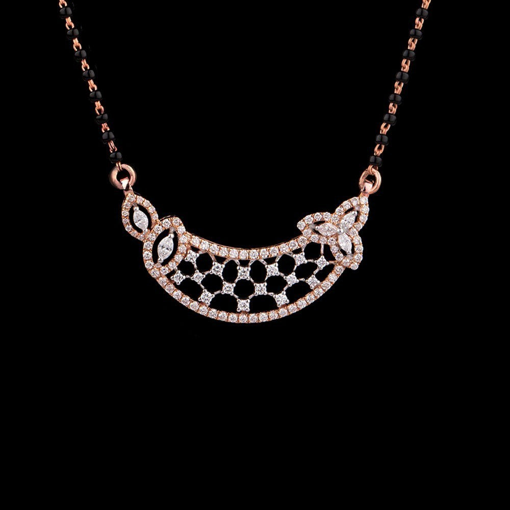 18K Rose Gold Diamond Tanmaniya - 0.76ct VS-FG