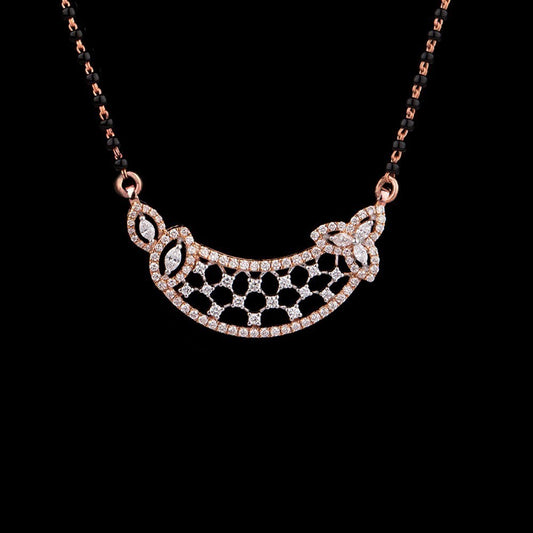 18K Rose Gold Diamond Tanmaniya - 0.76ct VS-FG